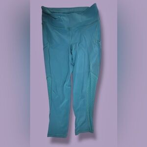 Lululemon Leggings Womens 4 Ready To Race Crop Cove Yoga Run Workout Gym 21"